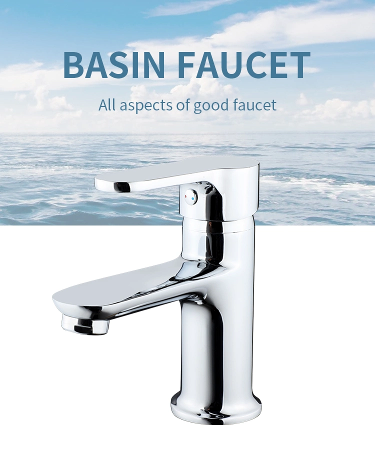 Bathroom Sink Brass Body Basin Faucet