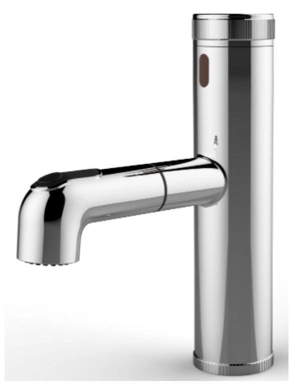 Intelligent Touchless Bathroom Induction Kitchen Basin Sensor Faucet with Battery Power Cold Water