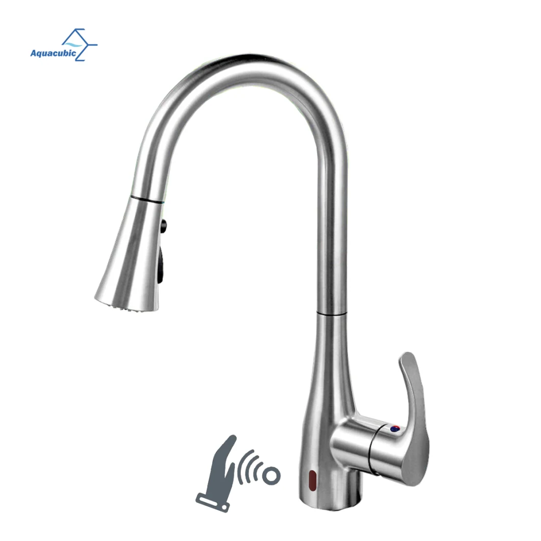 2022 New Automatic Taps Smart Infrared Faucet Sensor Water Mixer Tall Size for Bathroom Sink Touchless Kitchen Sink Faucets