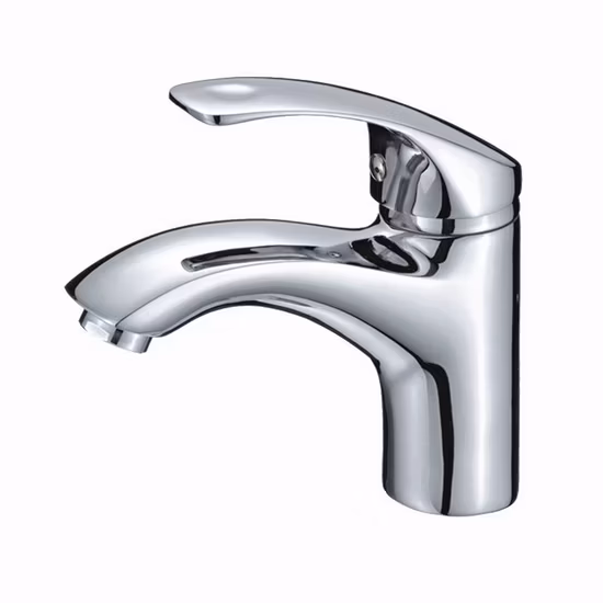 Azeta 벽걸이 형 황동 단일 레버 주방 싱크 믹서 탭